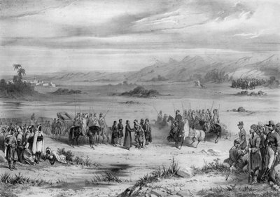 Exchange of Prisoners by the Bishop of Algiers, 1841 by Coppin